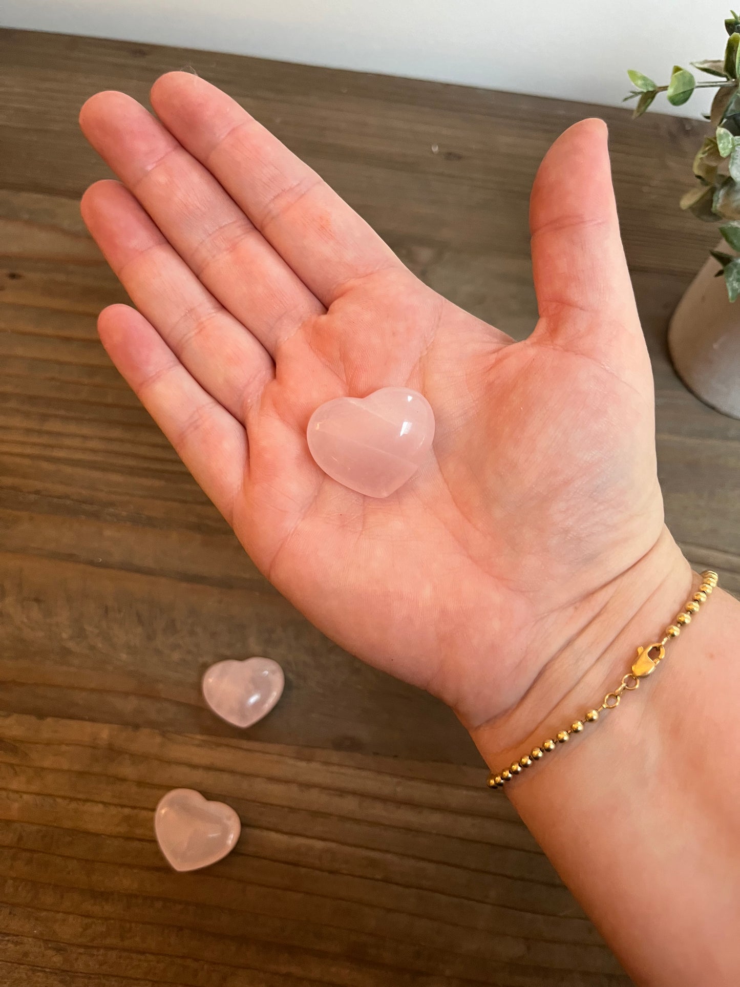 Rose Quartz Bravery Stone