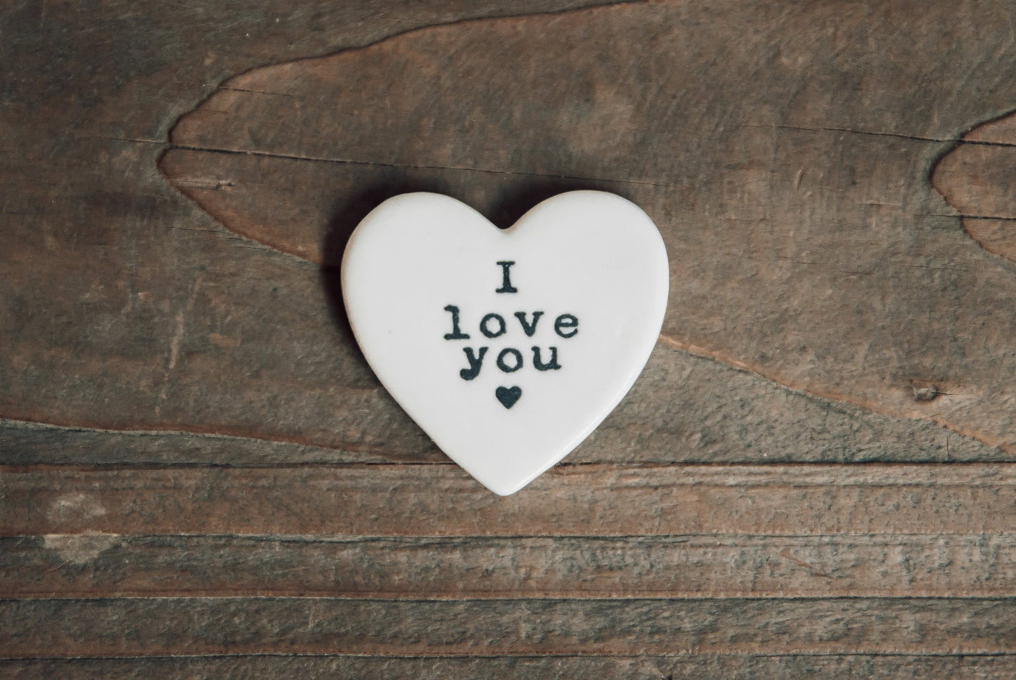I Love You Heart Shaped Pocket Token