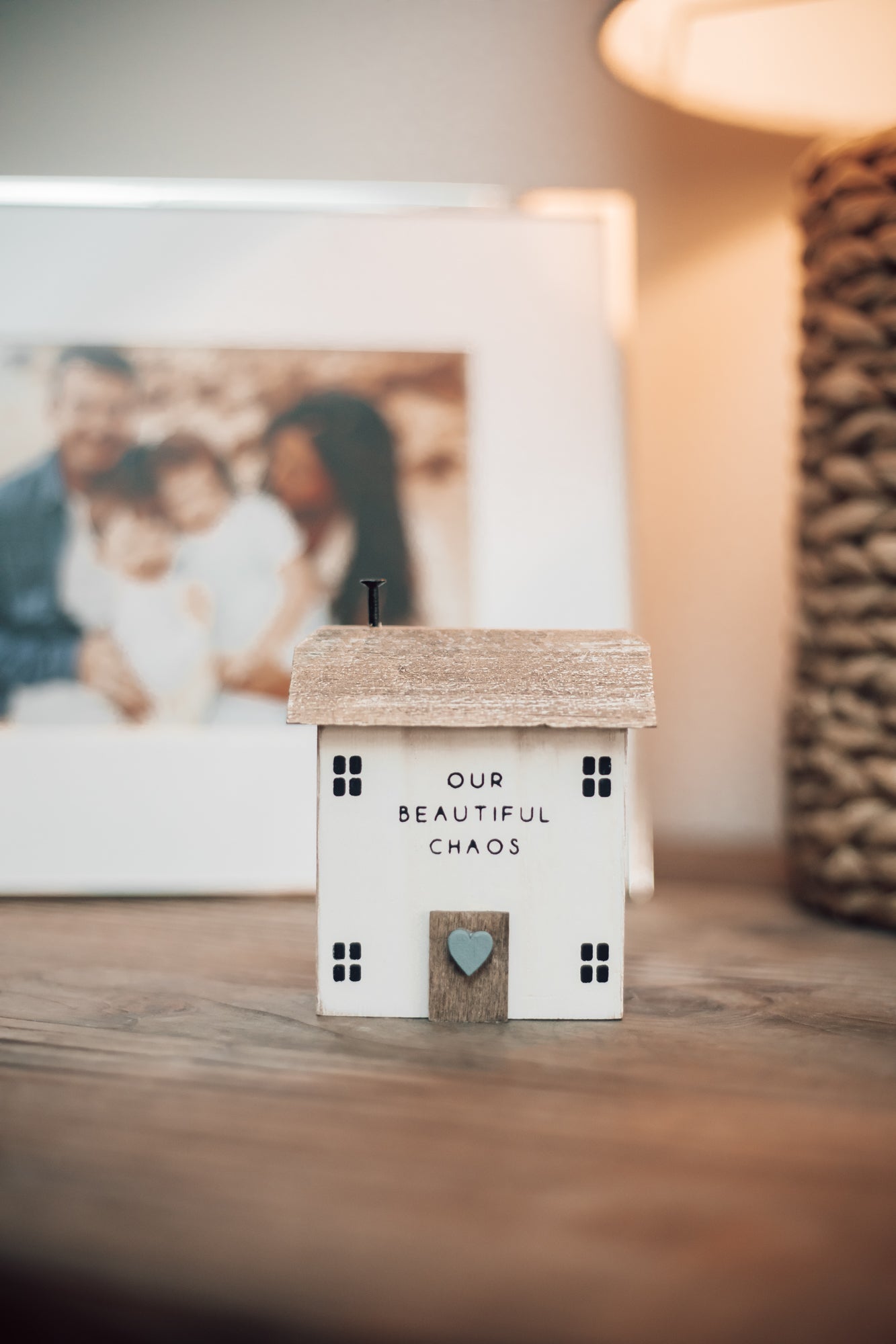 'Our Beautiful Chaos' Rustic Wooden House