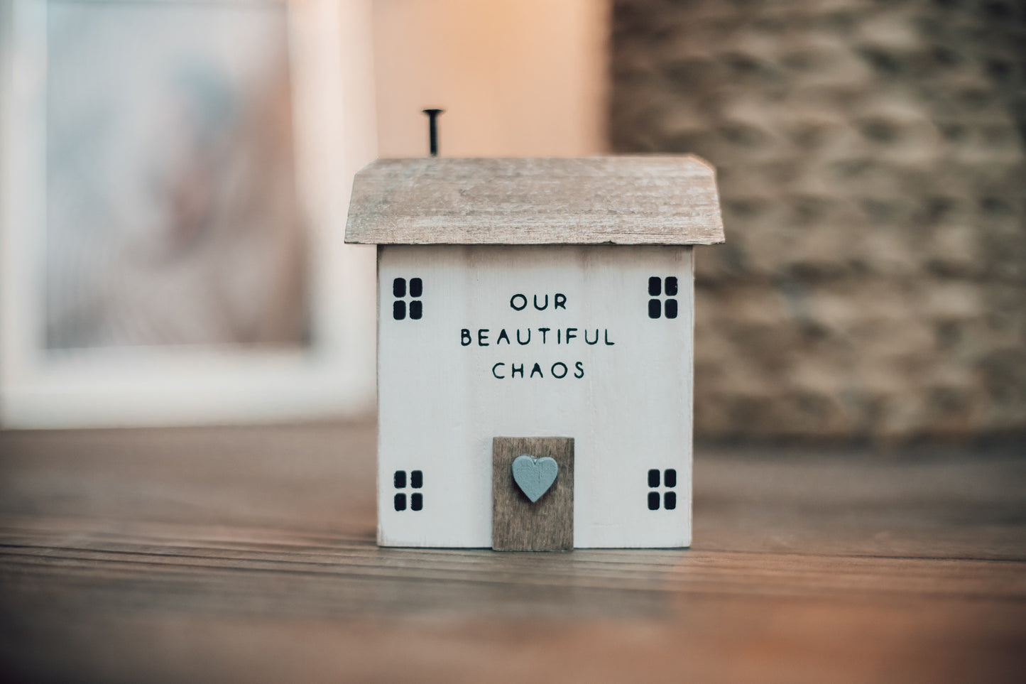 'Our Beautiful Chaos' Rustic Wooden House