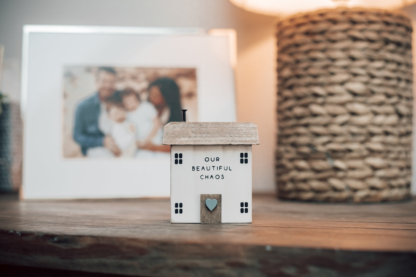 'Our Beautiful Chaos' Rustic Wooden House
