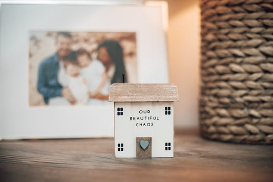 'Our Beautiful Chaos' Rustic Wooden House
